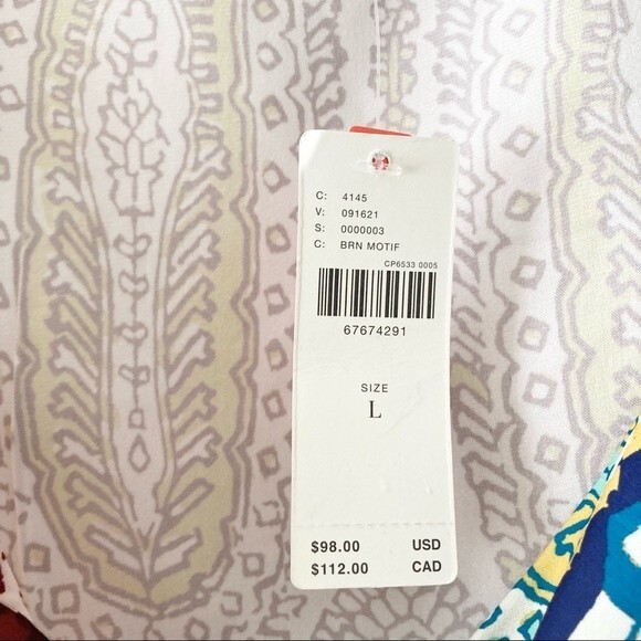 NWT Anthropologie Two-Piece Twist Top and Wrap‎ Skirt Set - Picture 5 of 11